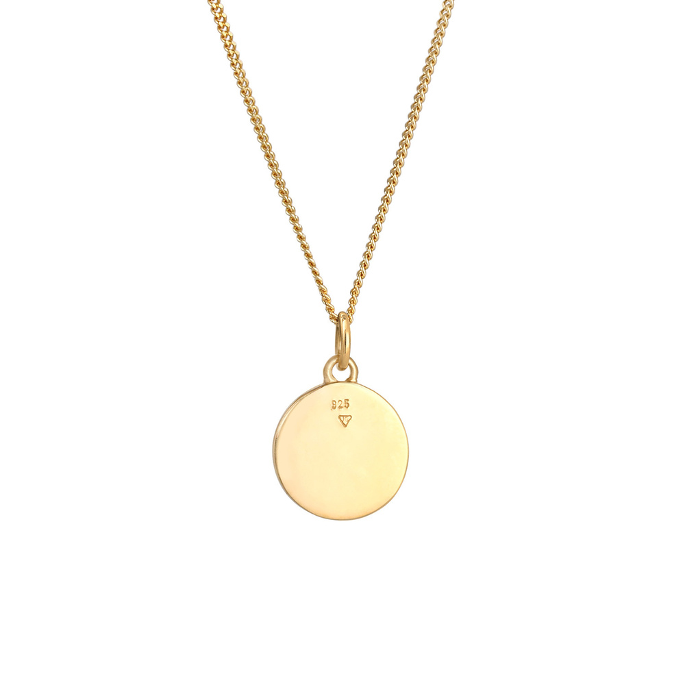 Elli Elli Collier Femmes Patte Plaquette Chien Chat avec Cristaux en Argent Sterling 9 collier