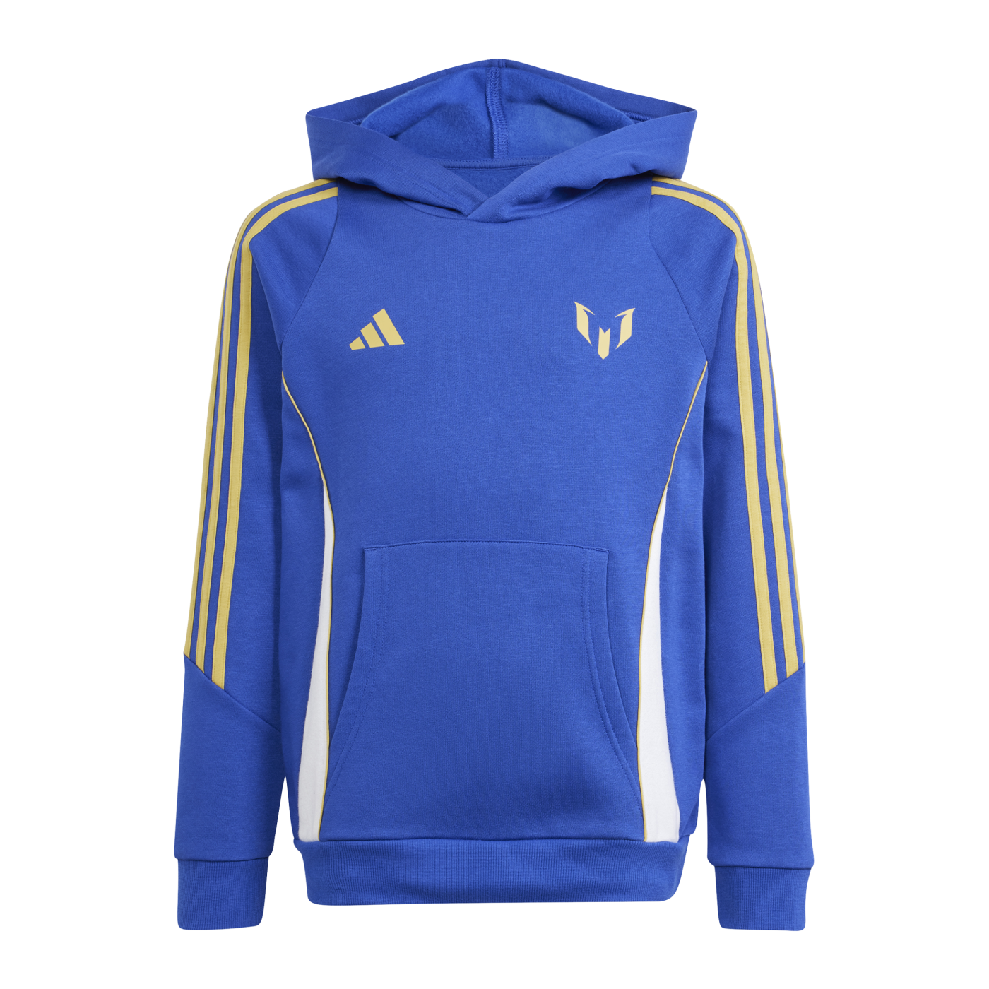 adidas Messi Hoody Kids Blau Weiss