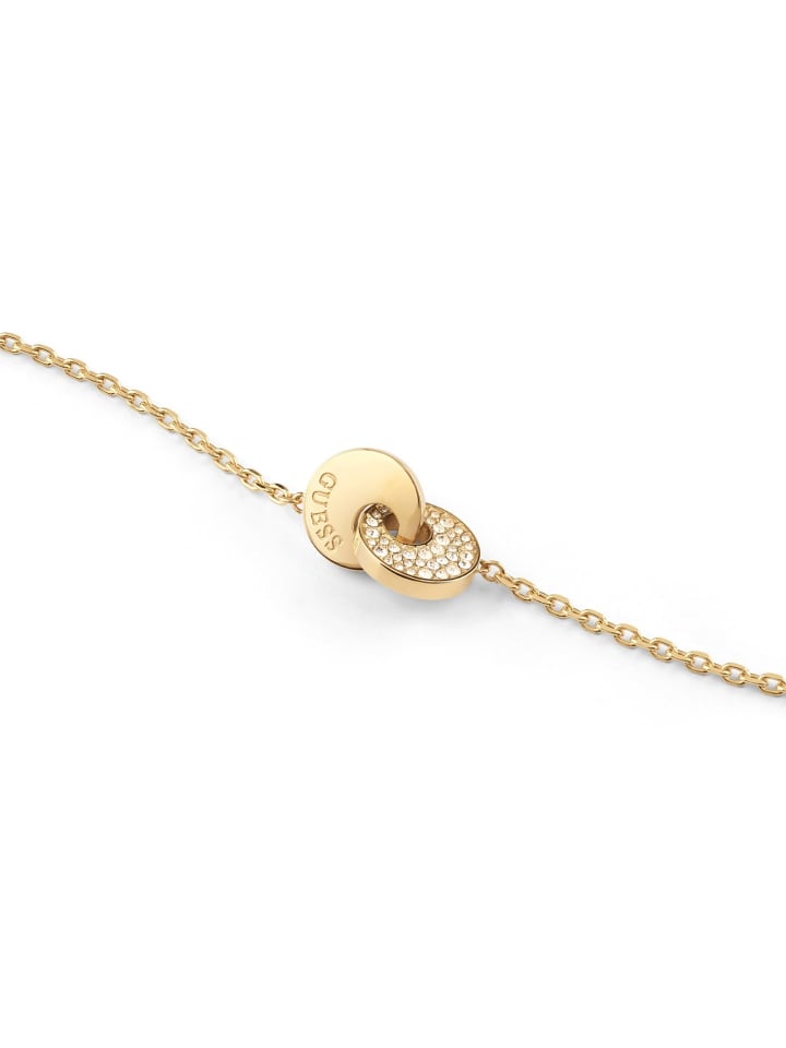 Guess Damenarmband Two Links Pavée Goldfarben S günstig kaufen onesize