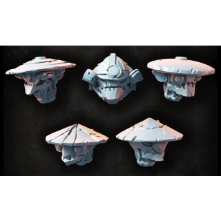 Bushi Gobots Heads (5)