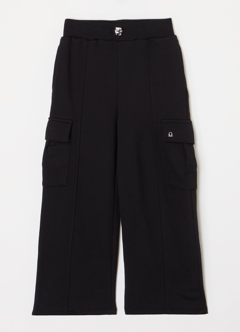 Pantaloni cargo cu croi larg Benetton