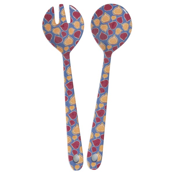 Rice - Melamine Salad Spoon and Fork - Besteck-Set
