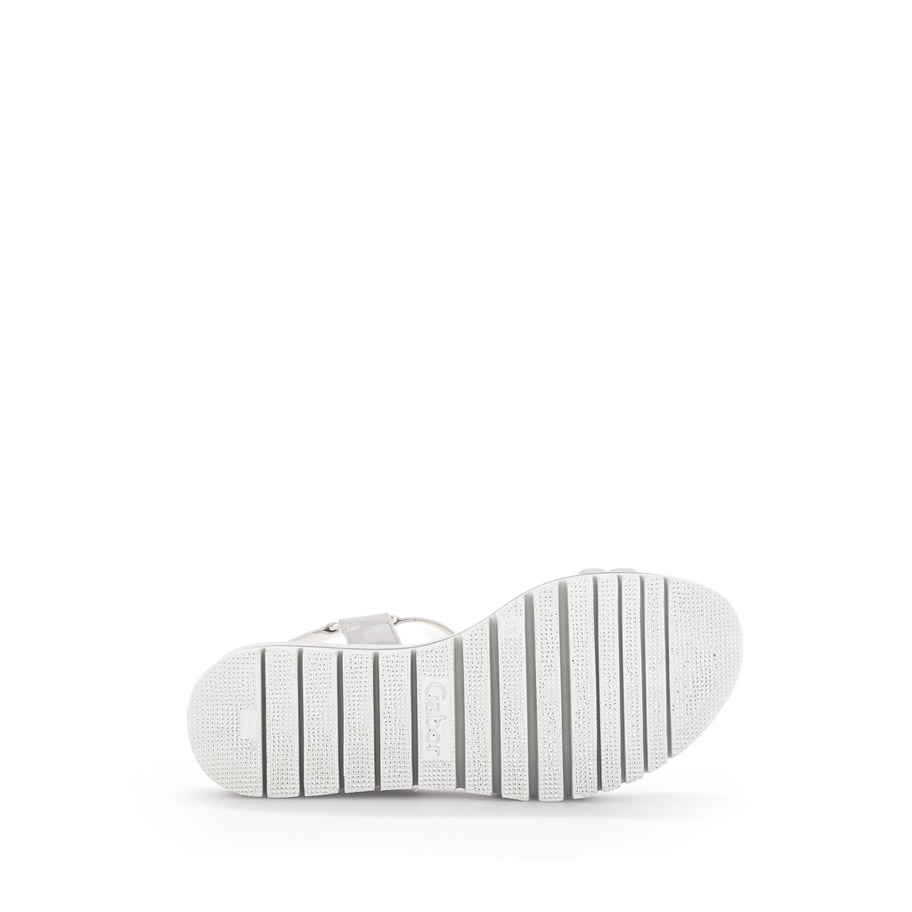 Gabor fashion Plateau Sandale grau