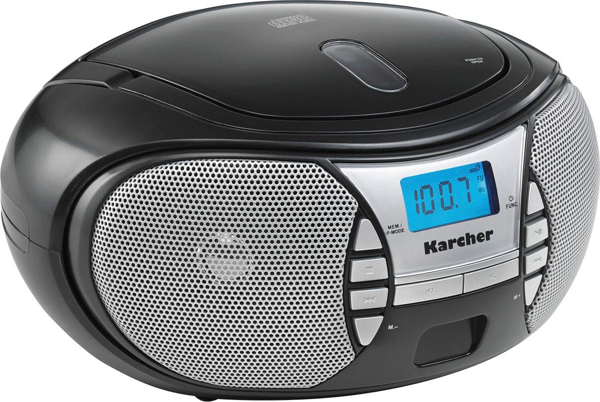 Karcher RR 5025 Boombox (FM-Tuner, UKW mit RDS, 2,2 W)