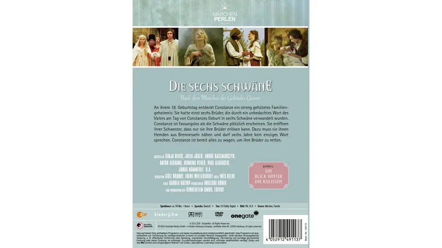 Märchenperlen: Die sechs Schwäne