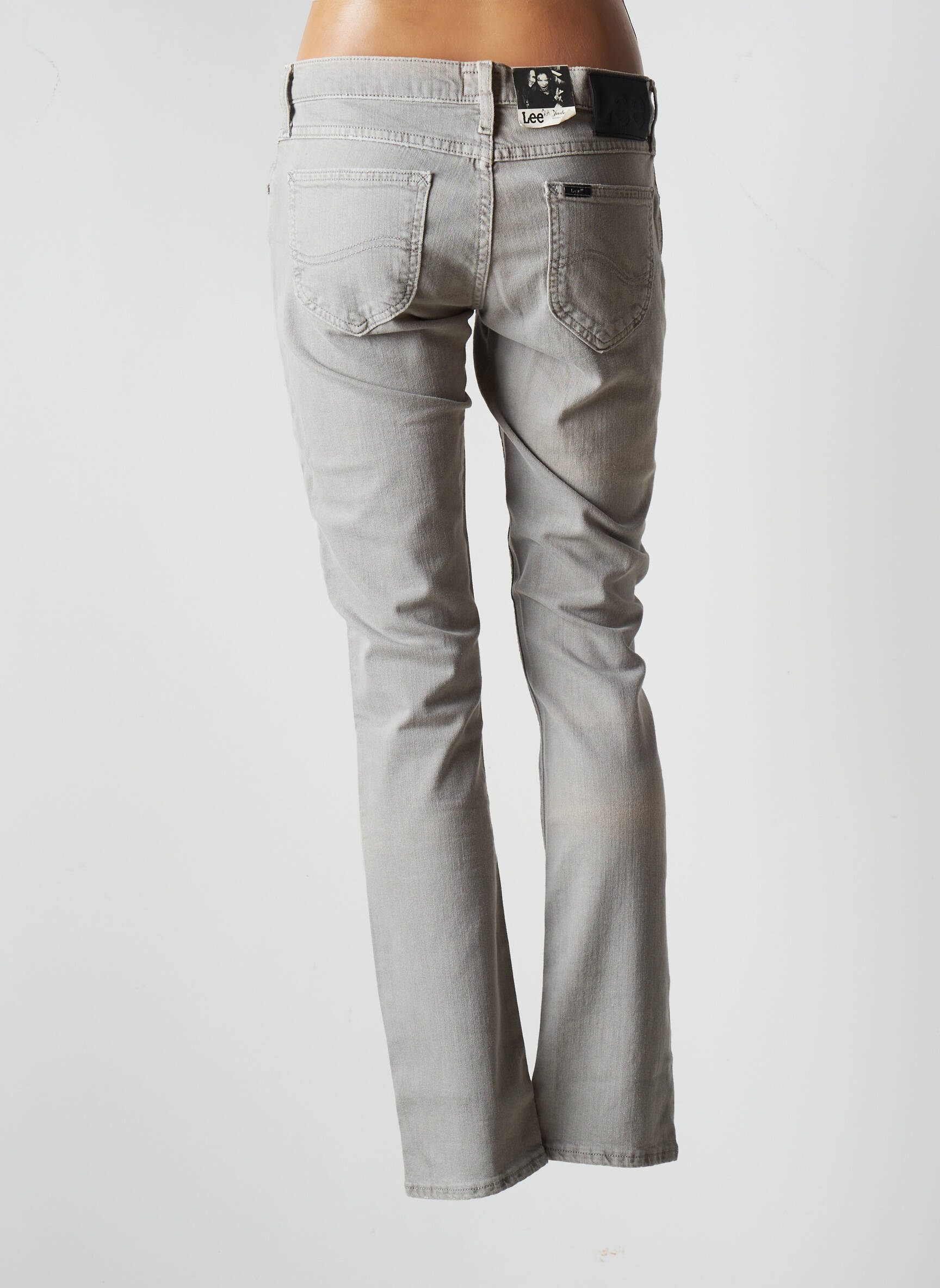 Lee Jeans Coupe Slim Femme couleur gris