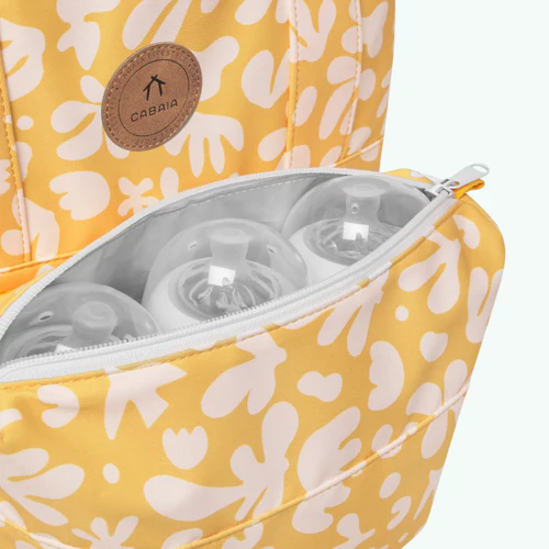 Yellow Arles diaper bag