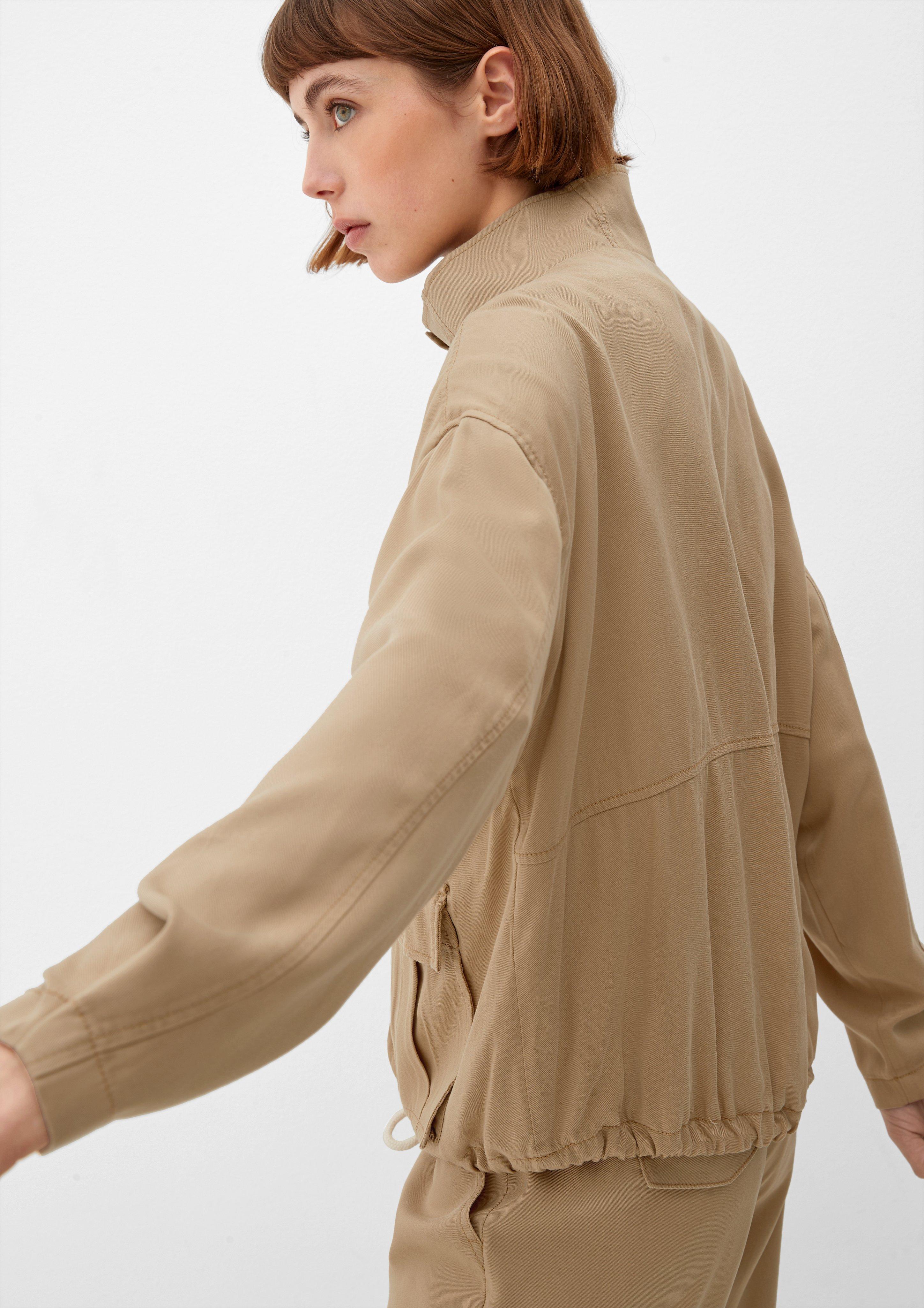 Jacke aus Lyocellmix  2127865-8238