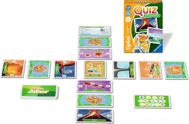 tiptoi® Quiz Naturgewalten - Lernspiel ab 6 Jahren