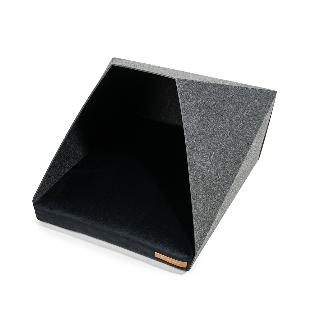 Rexproduct Hundehöhlen Rexproduct Home PetPocket dunkelgrau schwarz