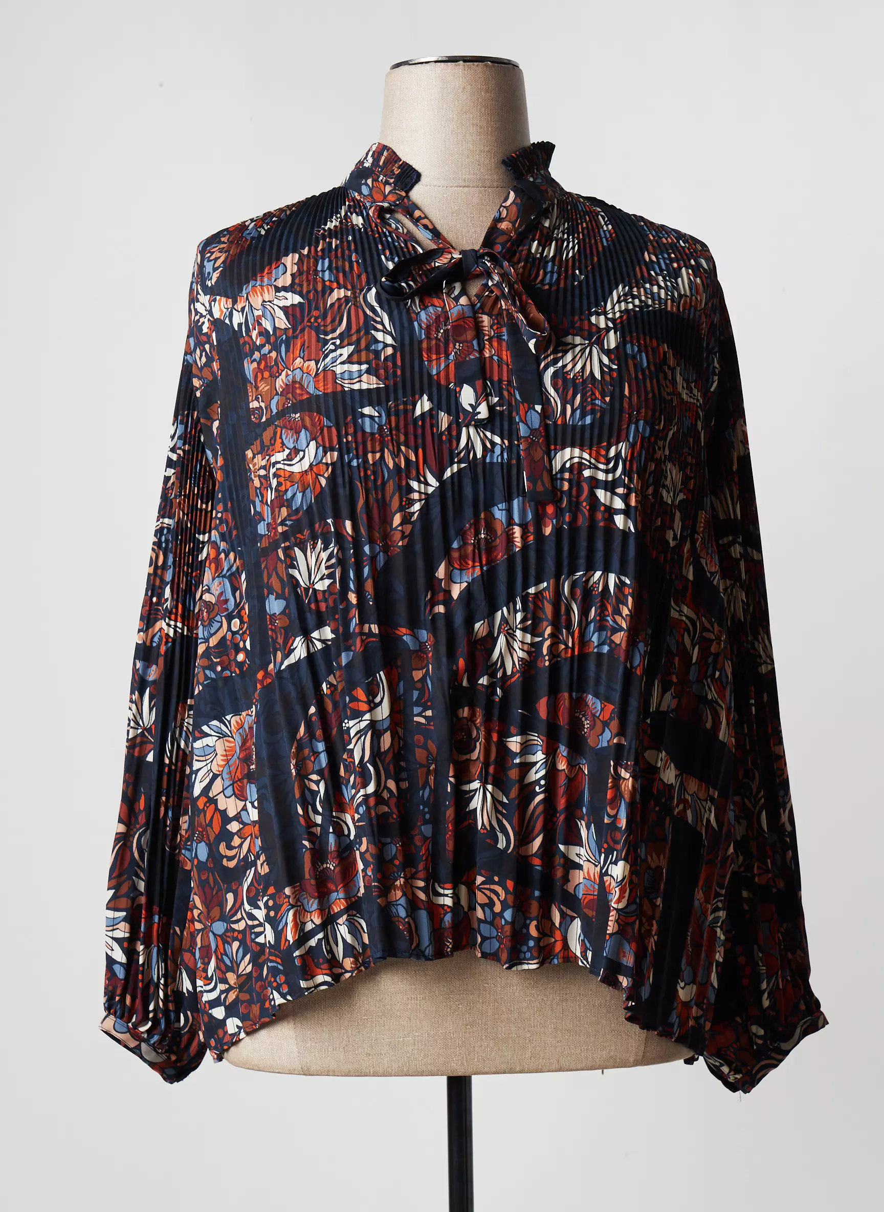 Tinta Style Blouses Femme couleur bleu