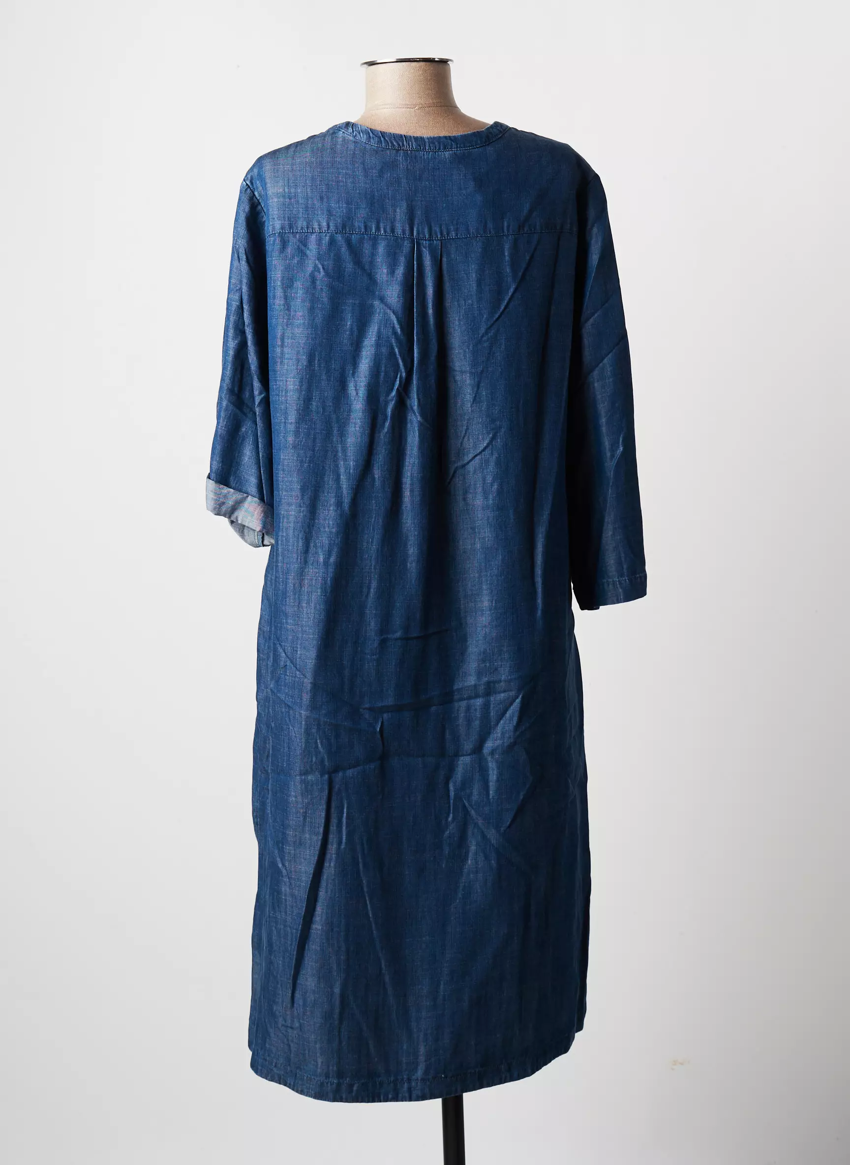 Toni Robes Mi Longues Femme couleur bleu
