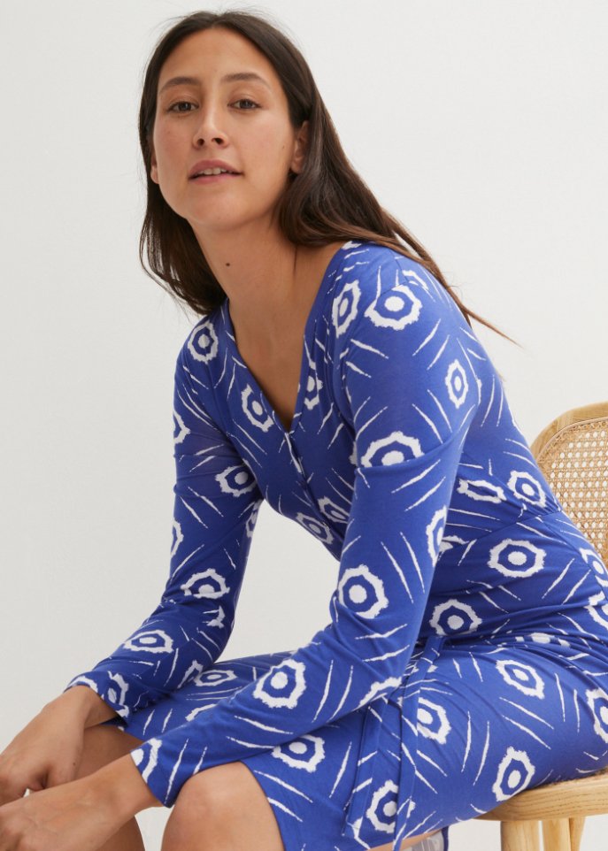 Jerseykleid, knieumspielend