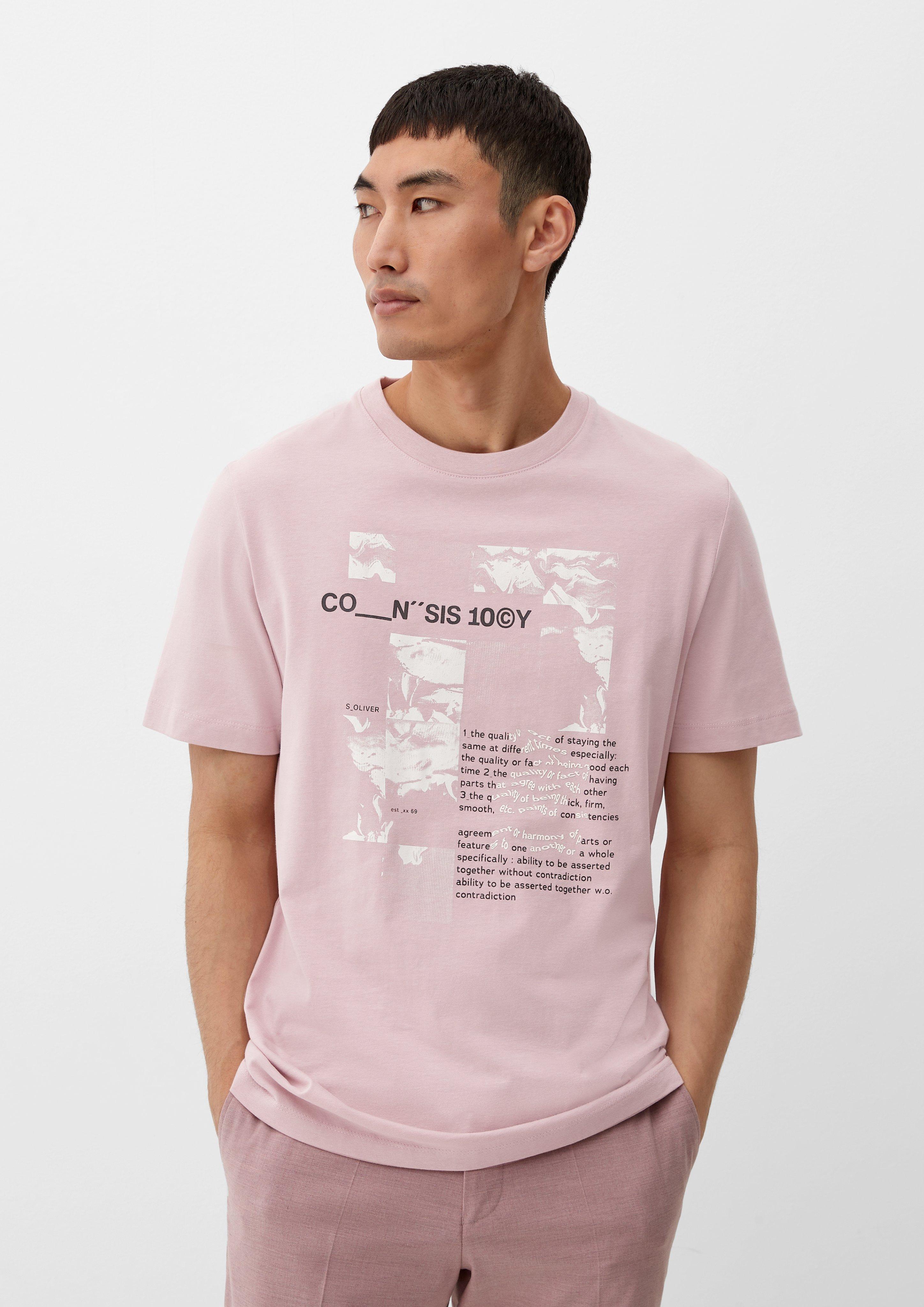 T-Shirt mit Frontprint  2129864-41D1