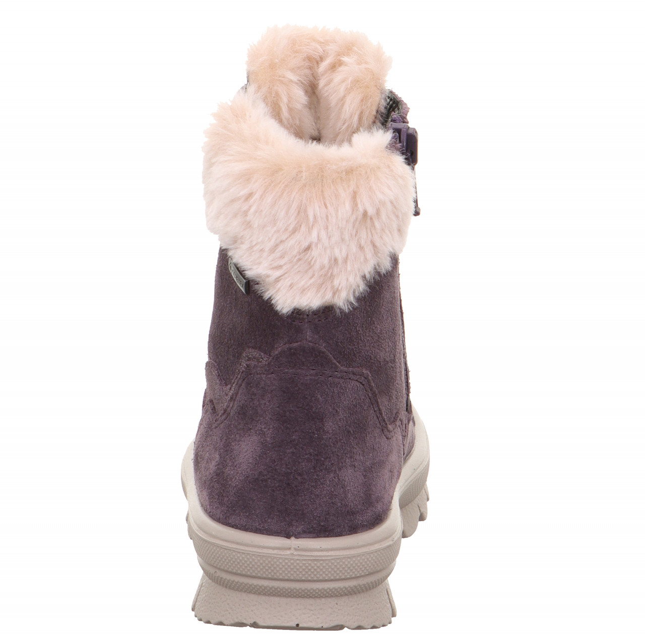 FLAVIA - Lila Boots mit Reißverschluss