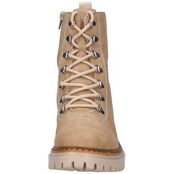 Rieker Schnür Boots in beige
