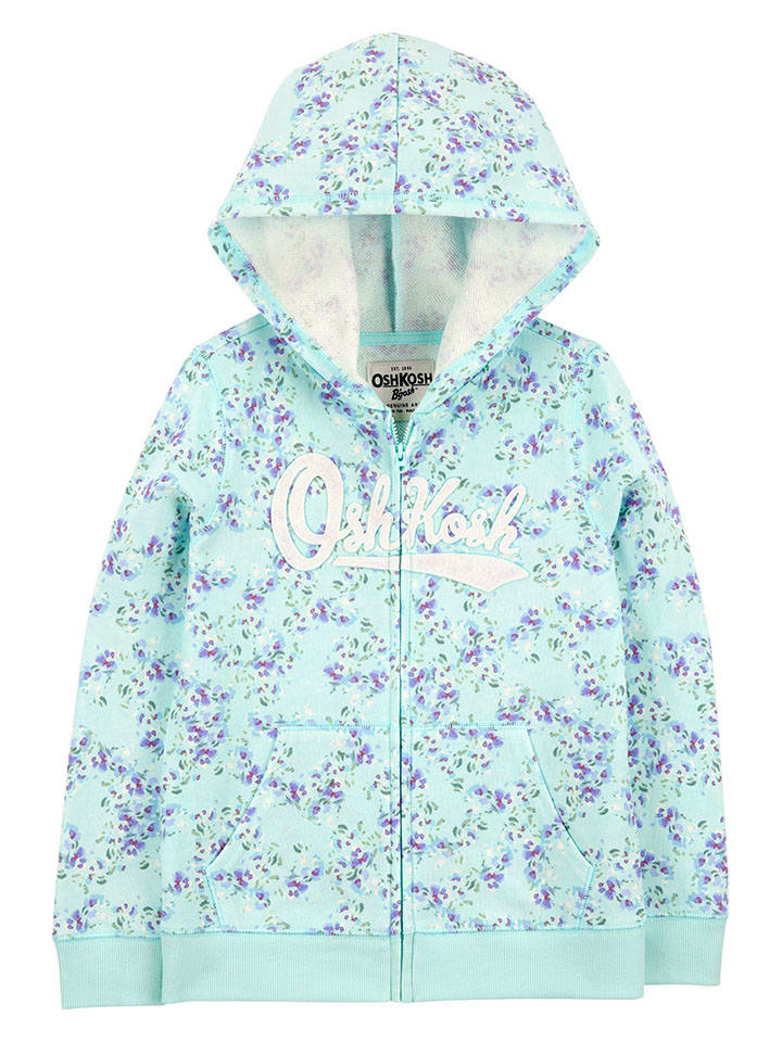 OshKosh Sweatjacke in Türkis günstig kaufen