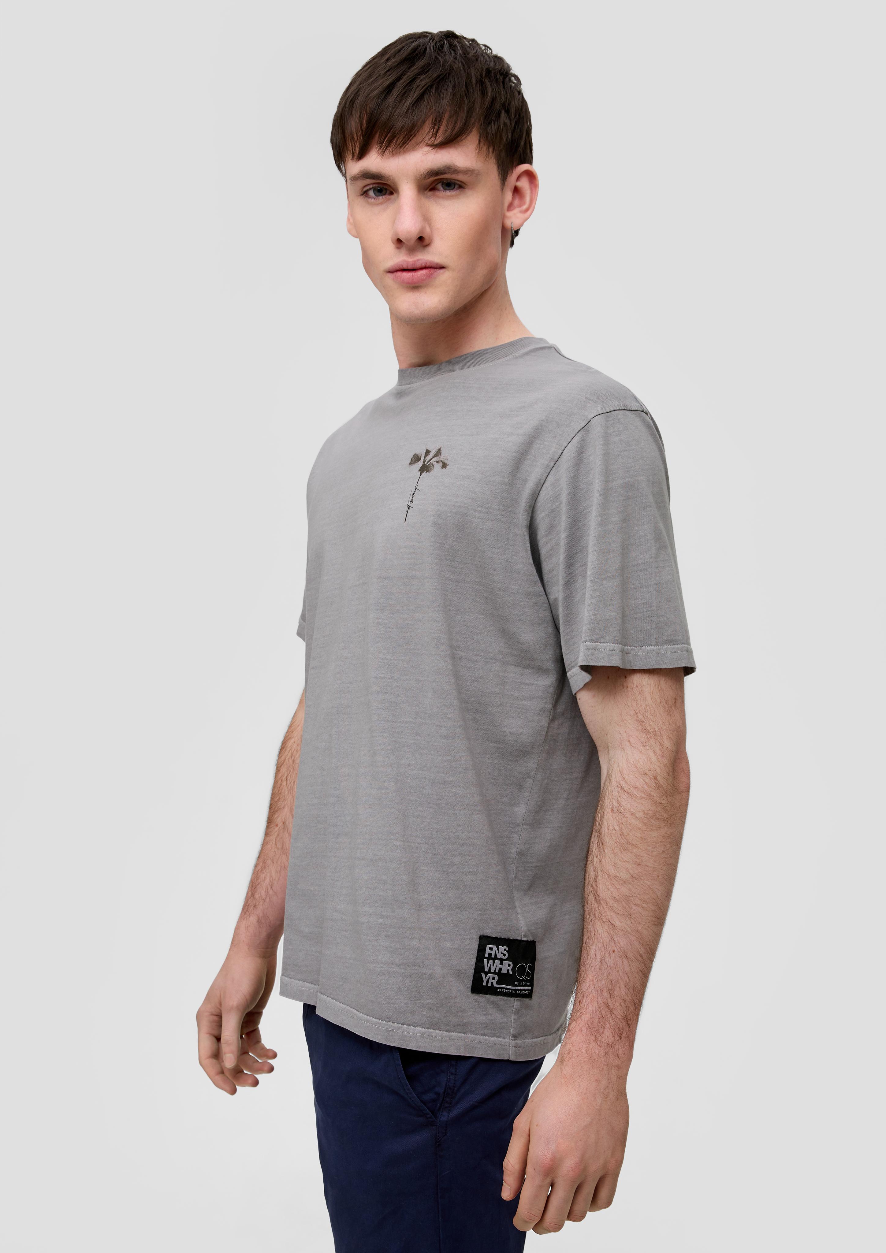 Printshirt aus reiner Baumwolle  2143193-91D0