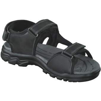 Claverton Trekkingsandale in schwarz