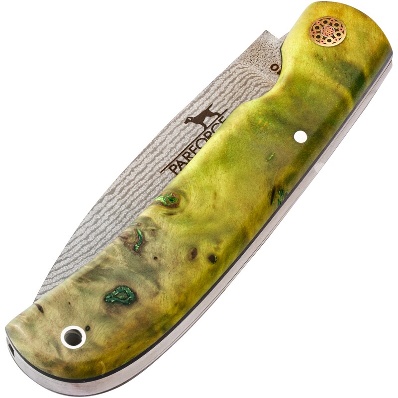 Parforce Klappmesser Damast Birke