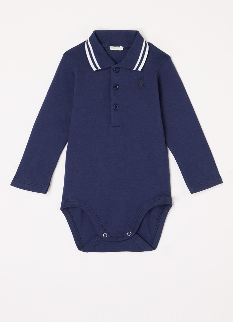 Trening Benetton cu guler polo