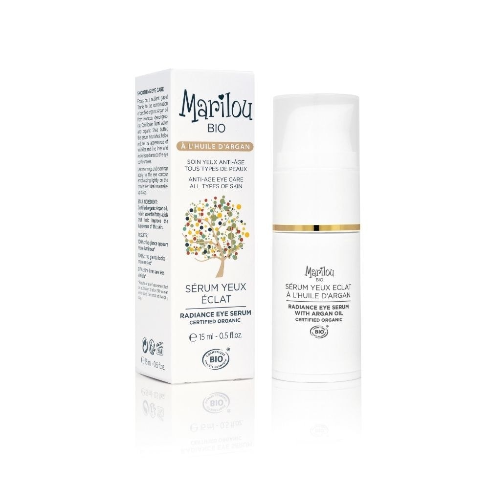marilou bio Sérum Yeux Éclat à l’Huile d’Argan Sérum yeux éclat et anti-âge Bio