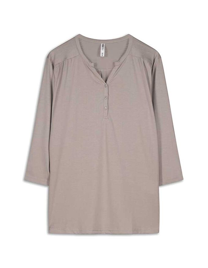 Langarmshirt - Viskose-Anteil