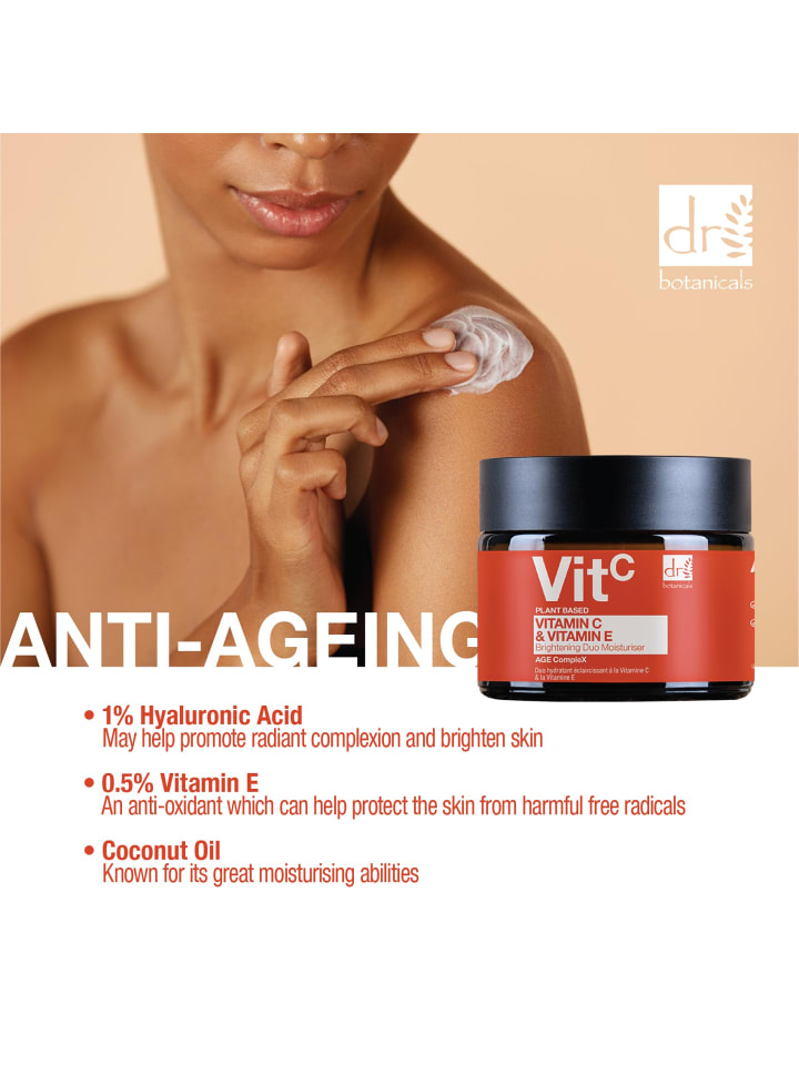 Dr Botanicals Apothecary Vitamin C Duo – Feuchtigkeitscreme   Gesichtsserum günstig kaufen onesize