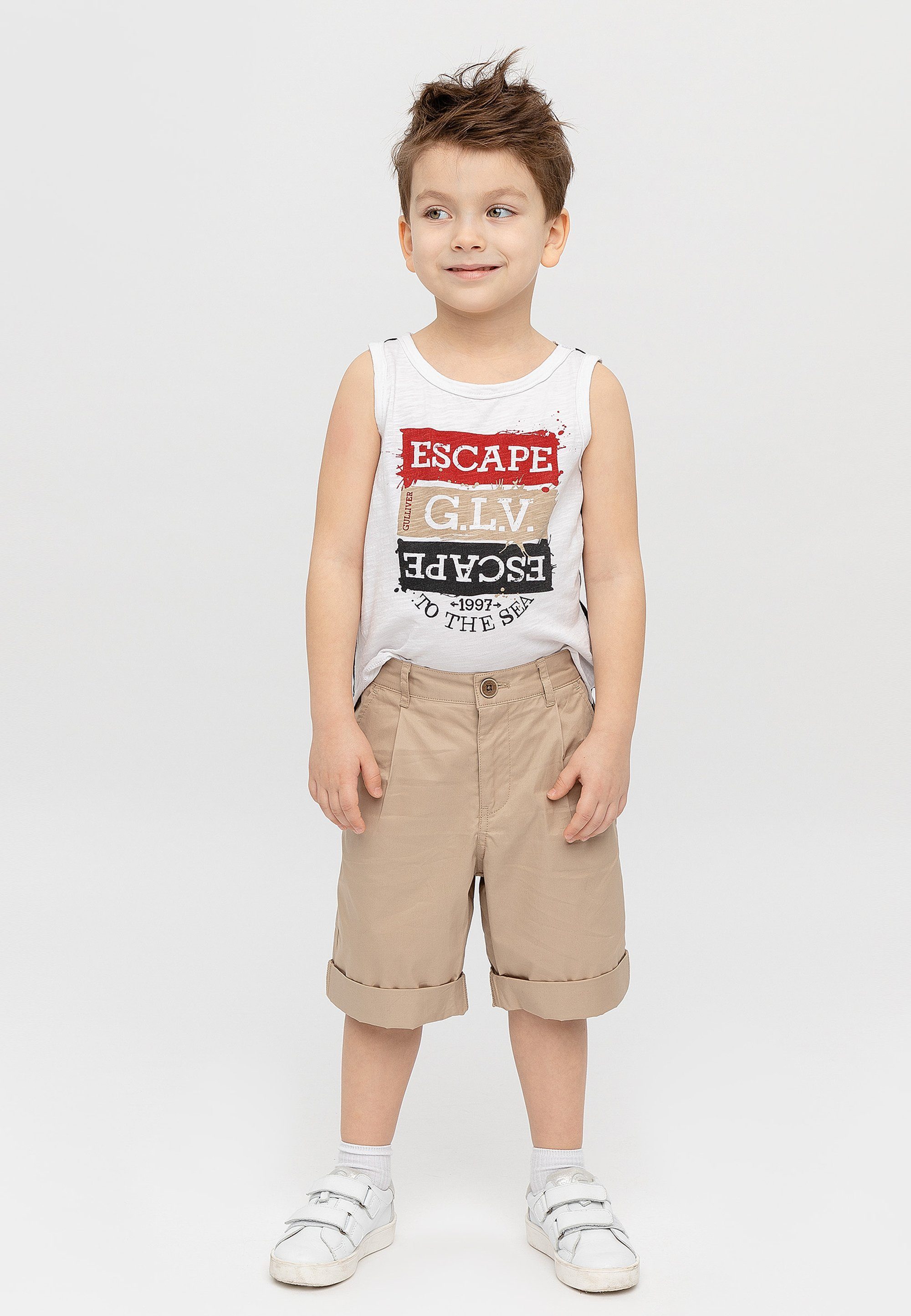 Gulliver Shorts Casual Bermudas mit gekrempelten Beinen