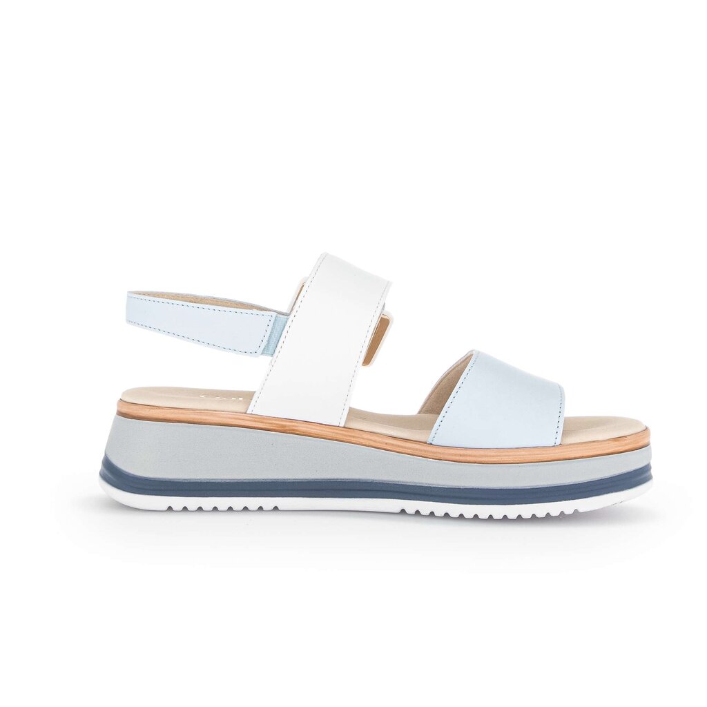 Gabor comfort Plateau Sandale blau