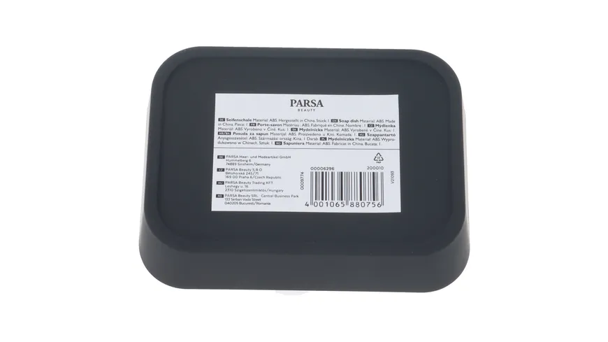 PARSA Beauty Seifenschale schwarz