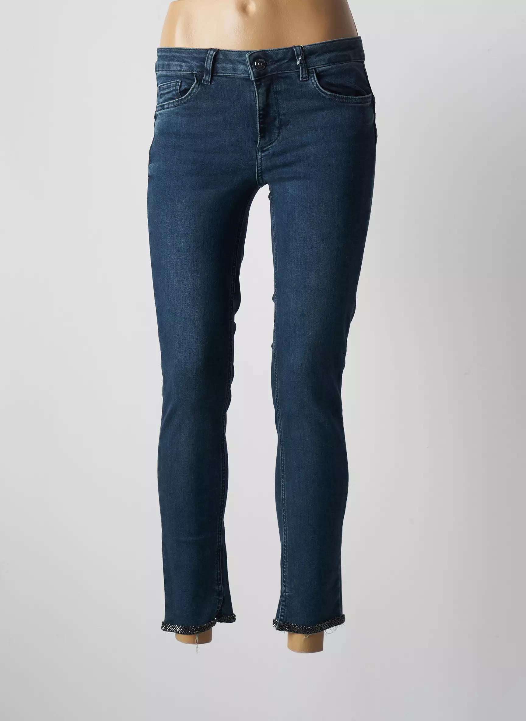 Liu Jo Jeans Coupe Slim Femme couleur bleu