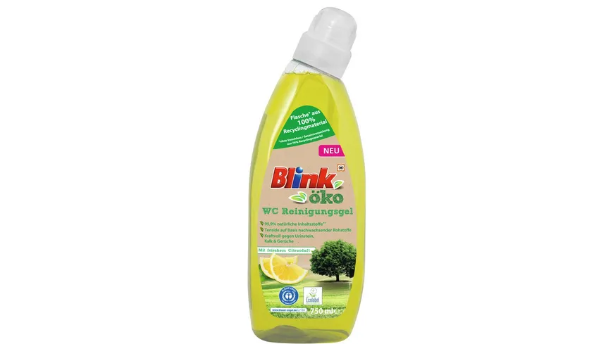 Blink Öko WC Reinigungsgel Citrus 750 ml
