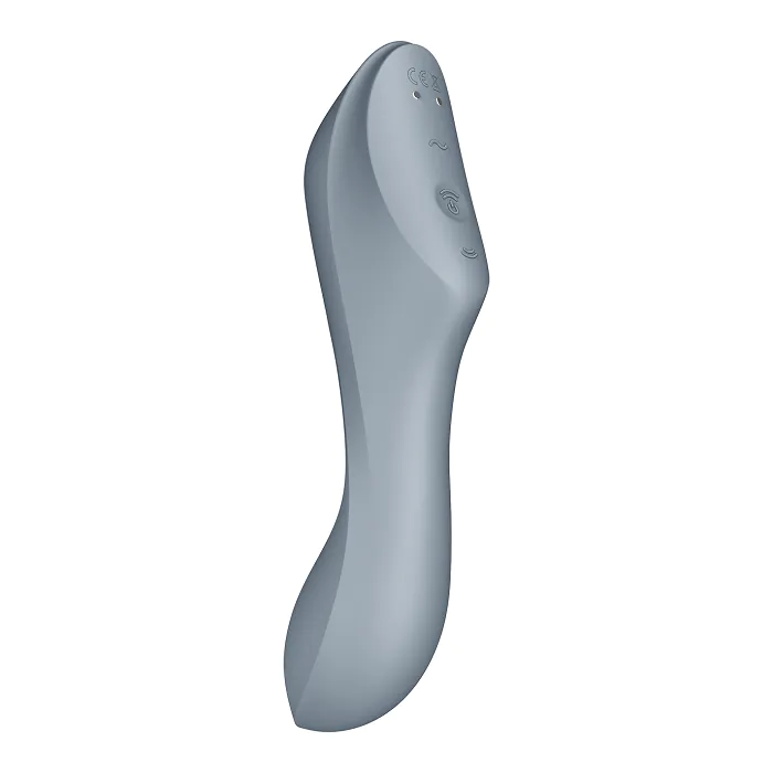 Satisfyer Curvy Trinity 3 Blågrå Intimmassageapparat