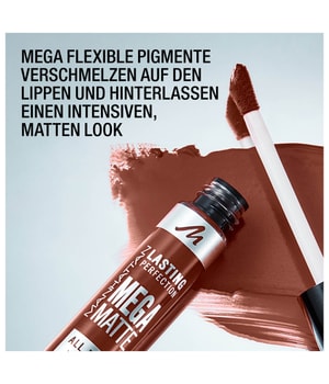 Manhattan Lasting Perfection Mega Matte Liquid LipMake-up Liquid Lipstick-7 ml