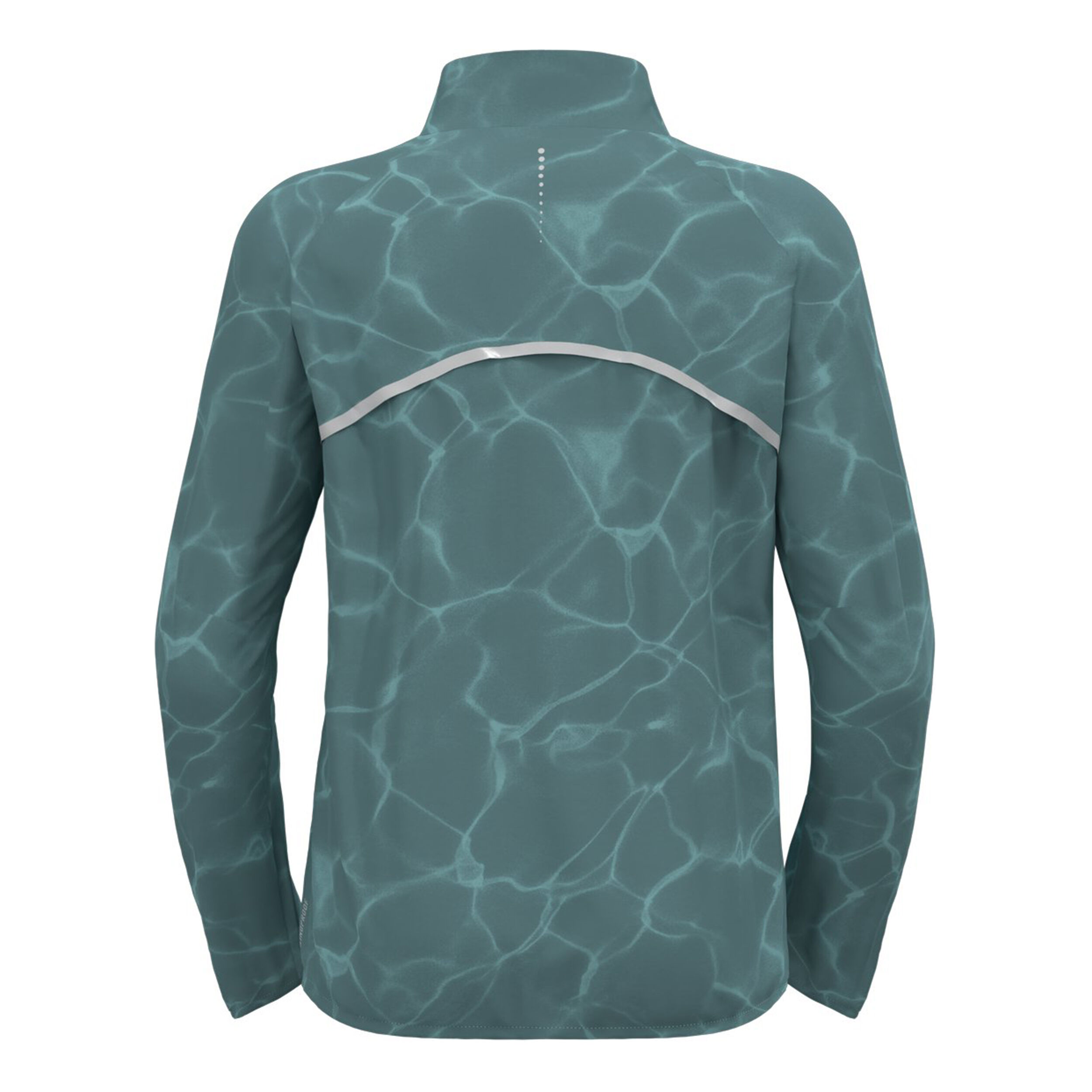 Zeroweight Print Laufjacke Herren - Blaugrau