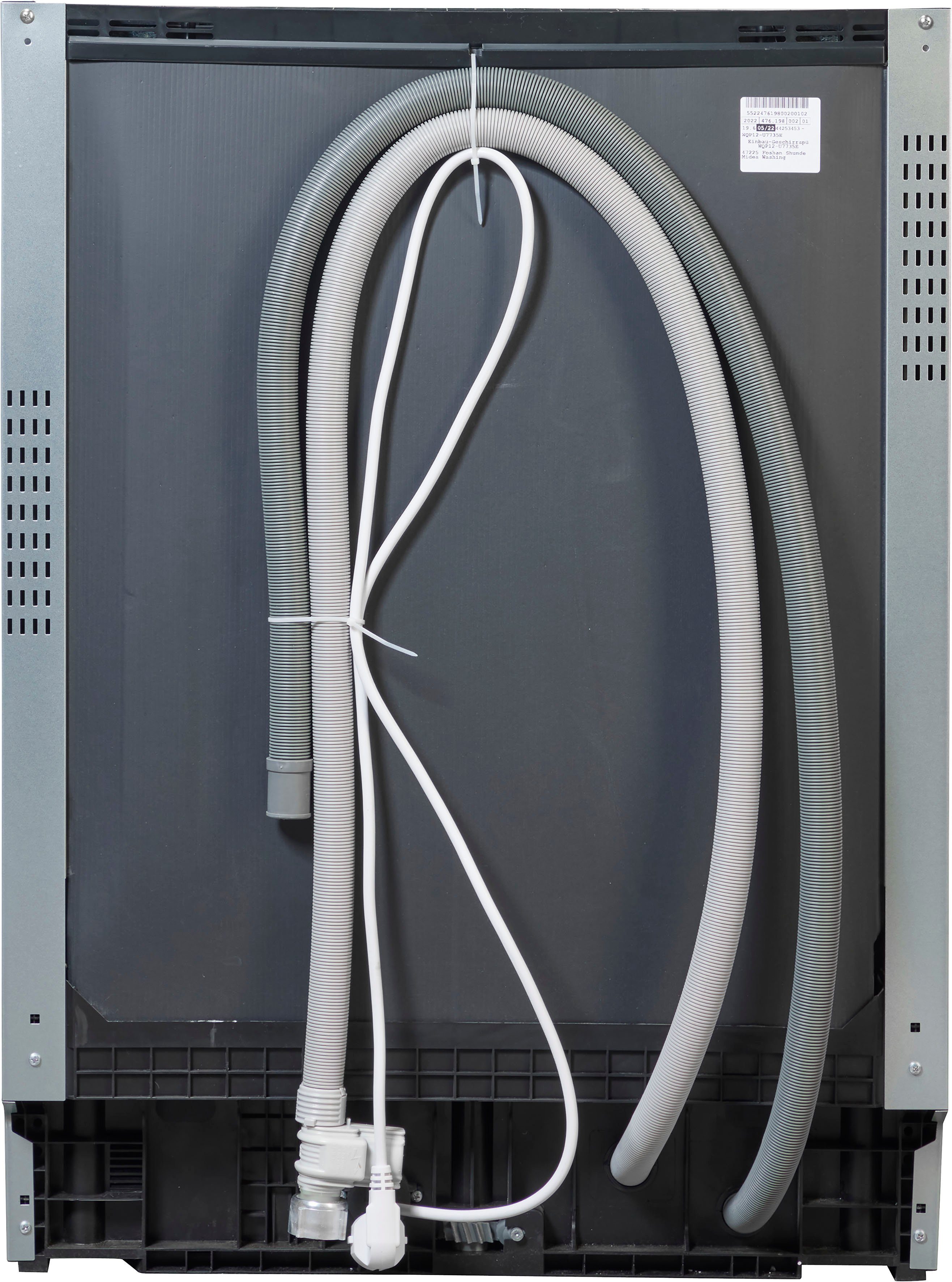 Hanseatic teilintegrierbarer Geschirrspüler, HGTI6082B14U7735ES, 14 Maßgedecke