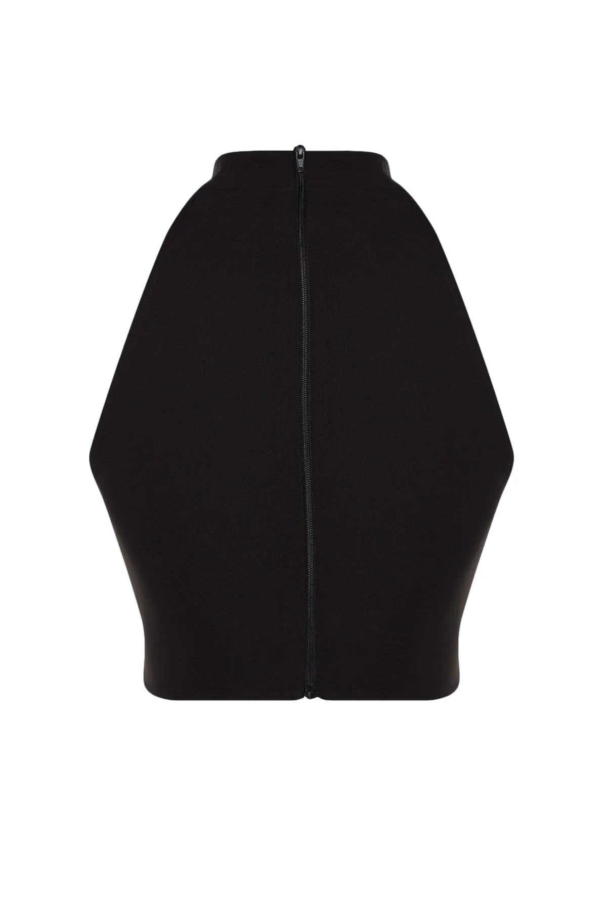 Trendyol Collection  Schwarzes, detailliertes, gewebtes Bustier TPRSS22BS0012