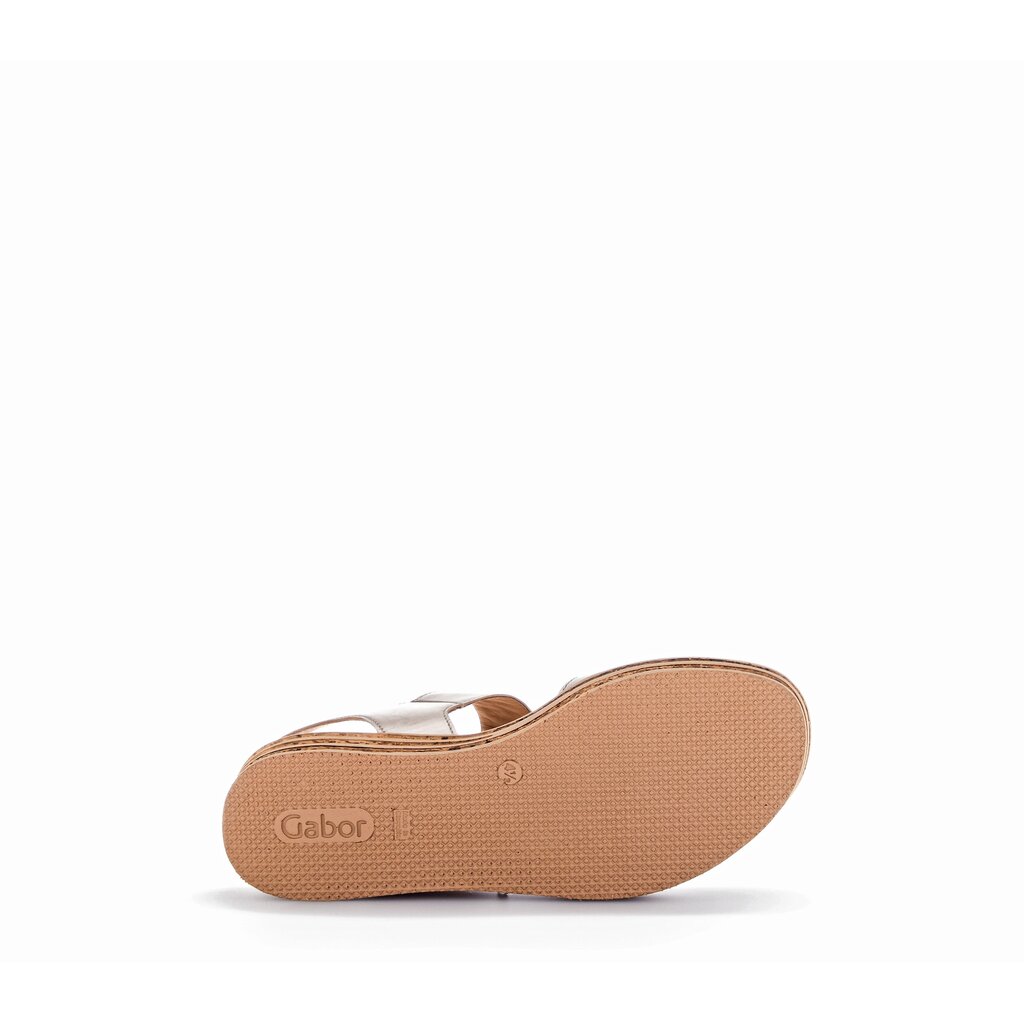 Gabor fashion Plateau Sandale beige