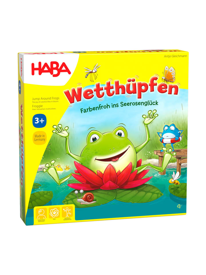 Haba Spiel Wetthüpfen in mehrfarbig günstig kaufen onesize