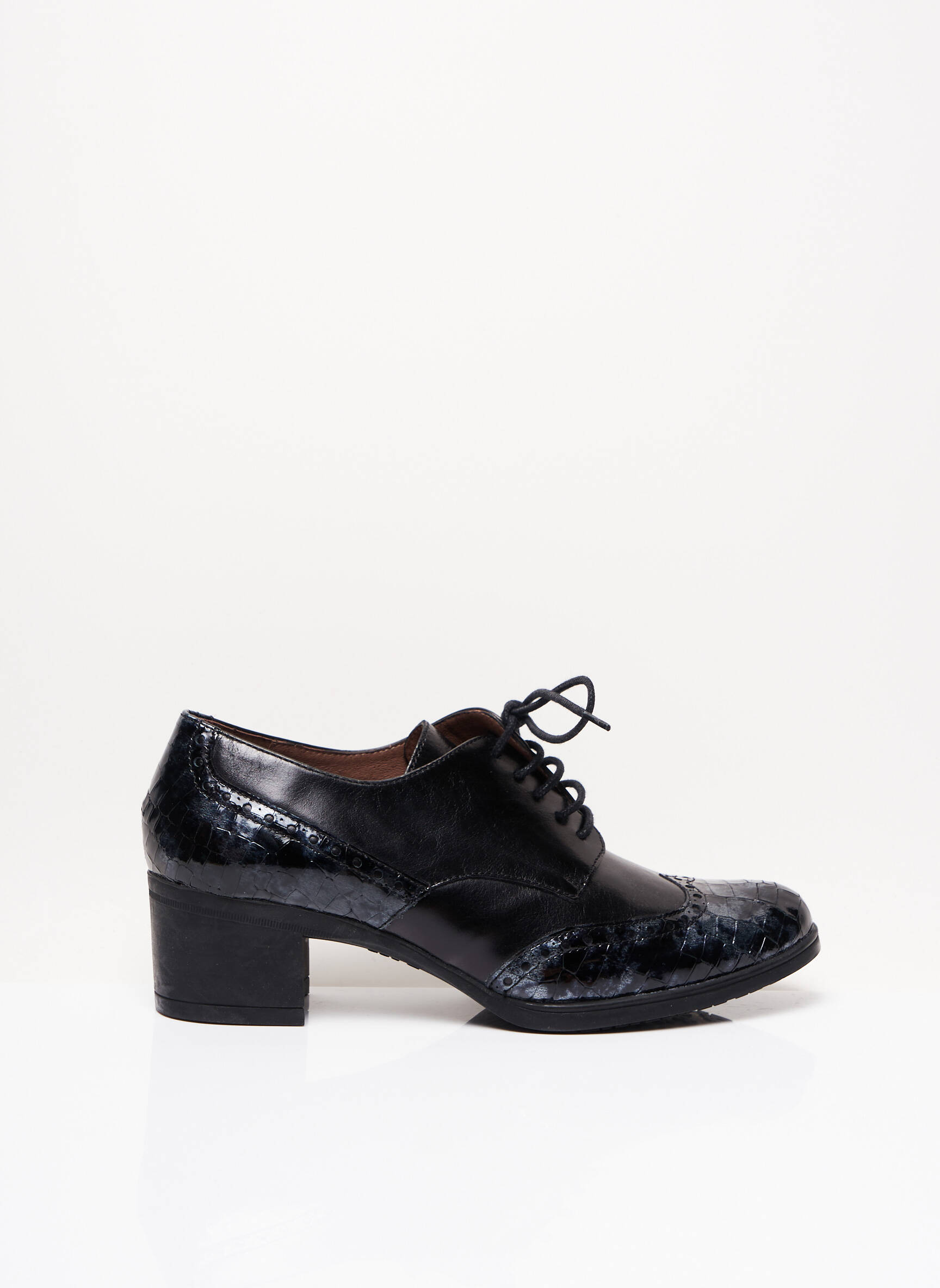 Wonders Derby Femme couleur noir