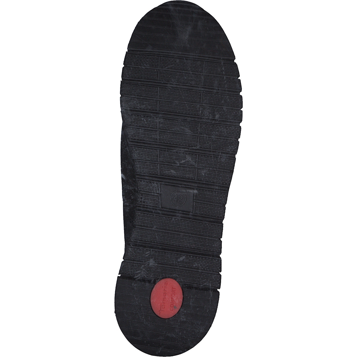 Jana Shoes 83705, Schnürschuhe, Damen, Schwarz