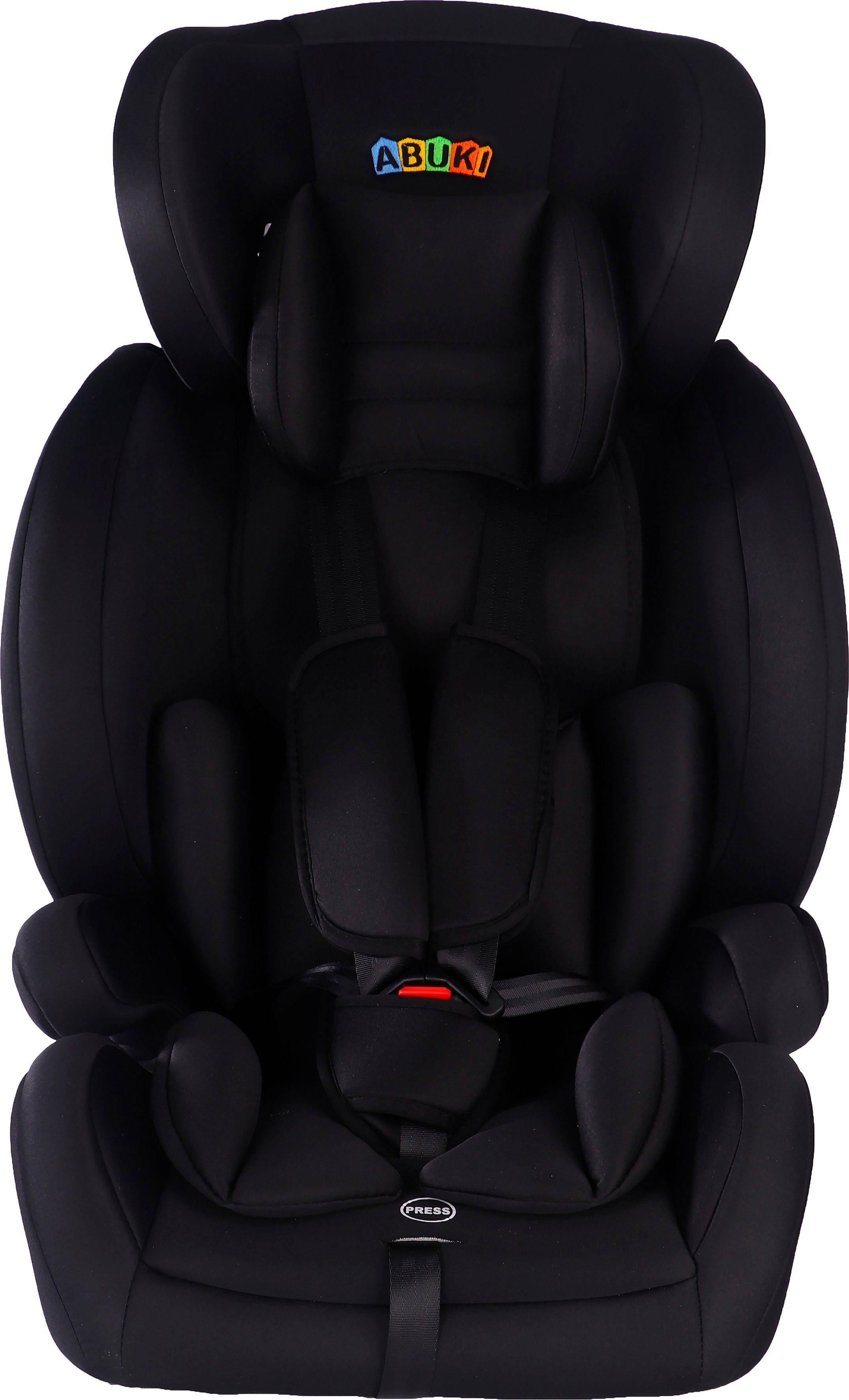 ABUKI Autokindersitz Kemi, ab: 9 Monate, bis: 12 Jahre, ab: 9 kg, bis: 36 kg, mit Befestigungssystem für Isofix-Halterung
