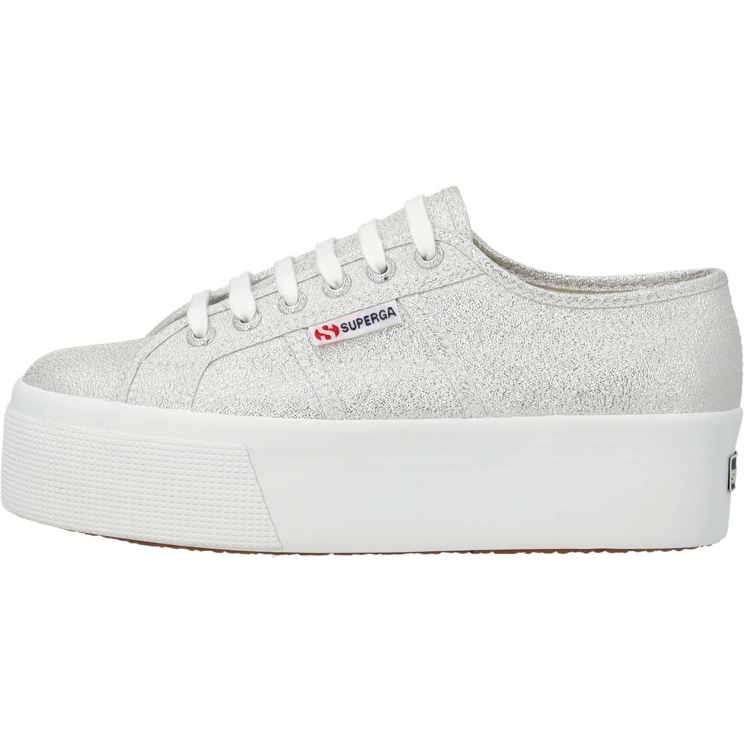 Superga 2790 Lame S61174W, Schnürschuhe, Damen, grey silver