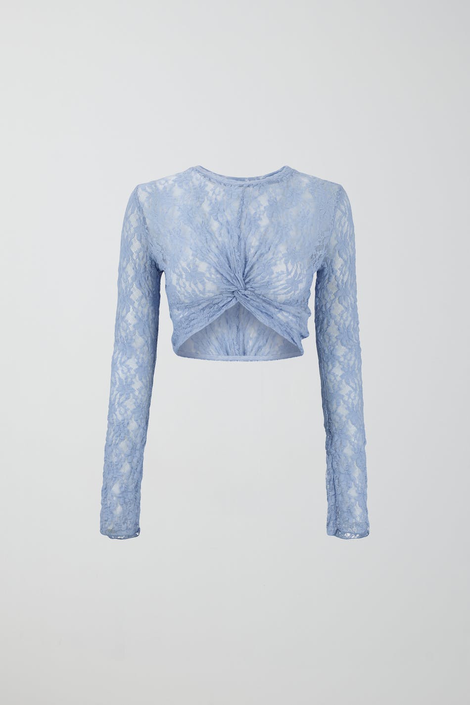 Lace flare sleeve top