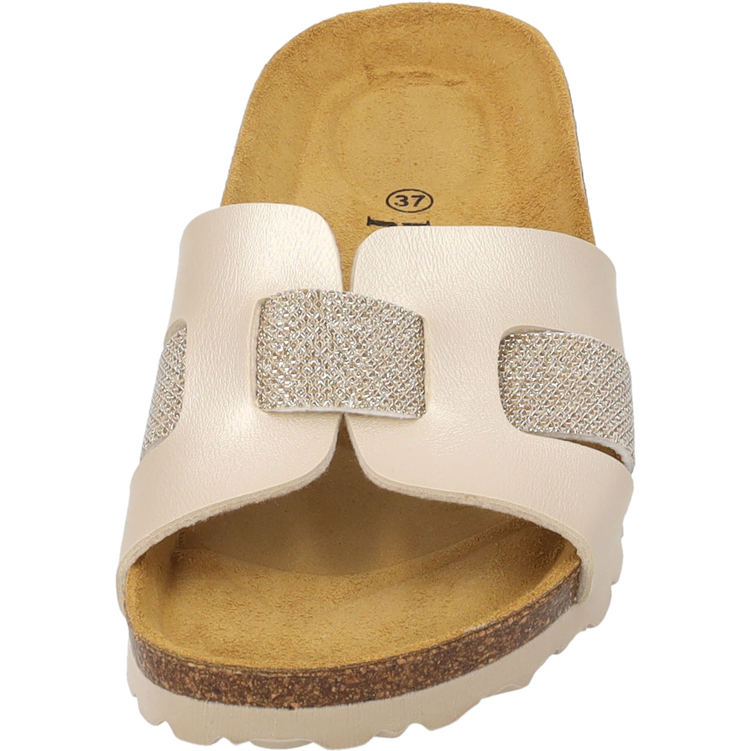 Palado Crisui, Pantoletten, Damen, Gold Metallic