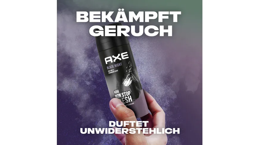 AXE Deospray Black Night ohne Aluminium 150 ml
