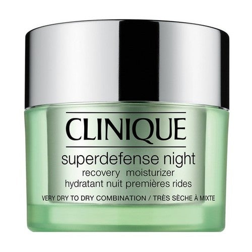 Clinique Superdefense ноћна хидратантна крема за тип коже 1/2 50 мл