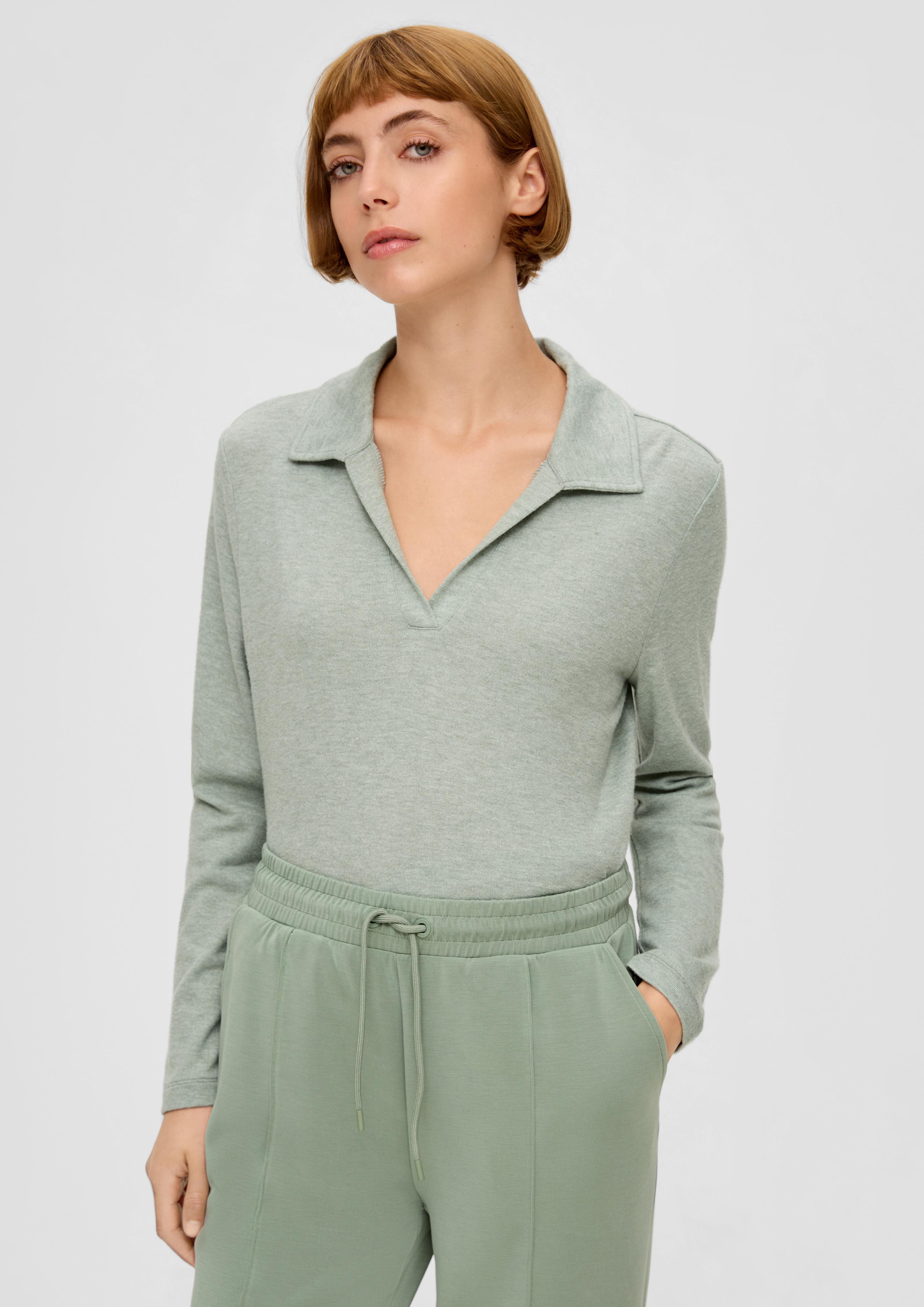 Longsleeve aus Viskosemix  2136289-72W9