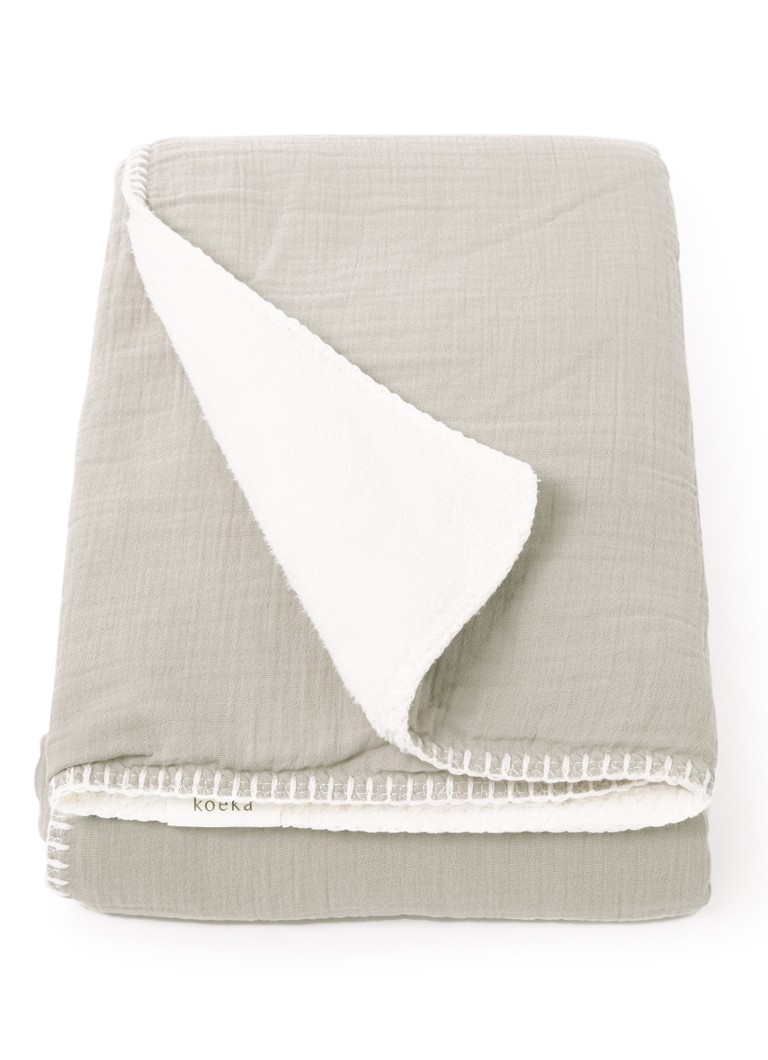 Koeka Teddy Faro crib blanket 100 x 75 cm